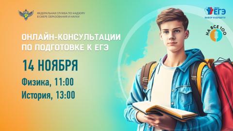 Онлайн-консультации по подготовке к ЕГЭ