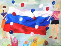 К 4 ноября запущена онлайн-выставка детских рисунков